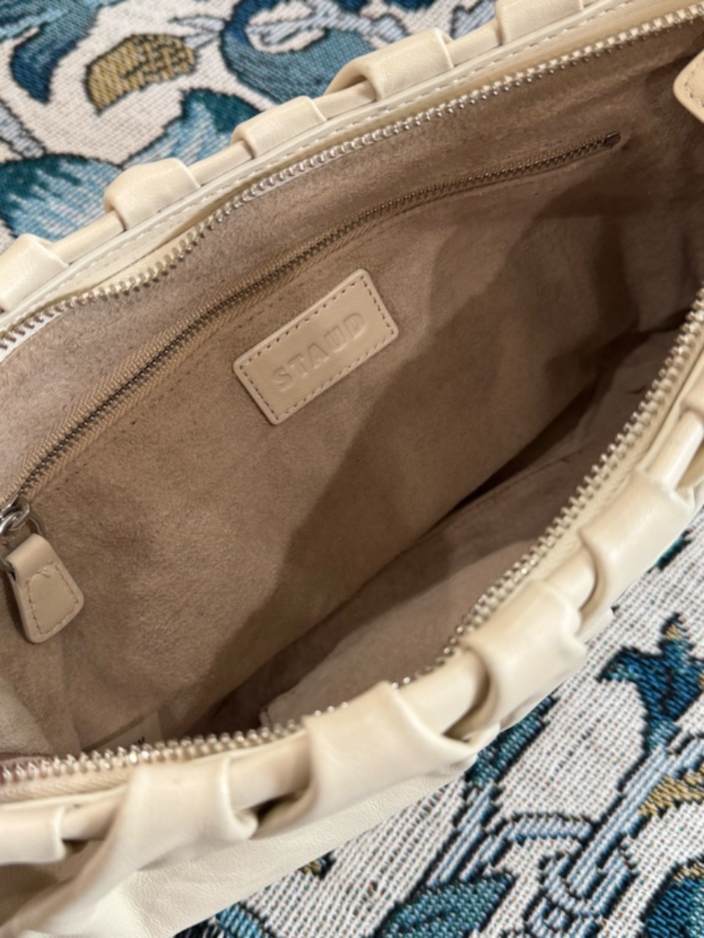 STAUD Bean Large Convertible Hobo Bag, Cream - GUC - Picture 4 of 8
